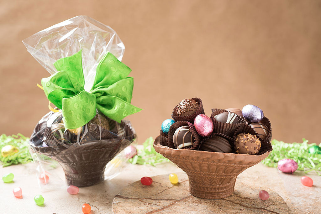  Easter Gift Basket Easter Eggs, Truffles and Easter