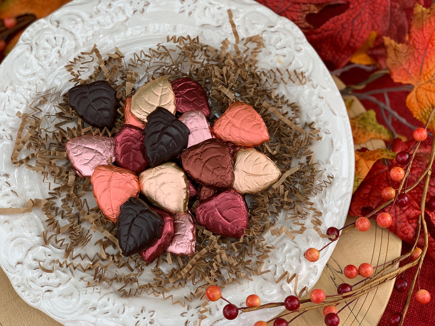 Fall Solid Chocolate Foils